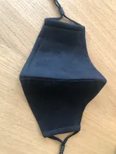 Mascarilla gruesa de invierno para adultos, máscara facial reutilizable, ajustable, a prueba de viento, de doble capa