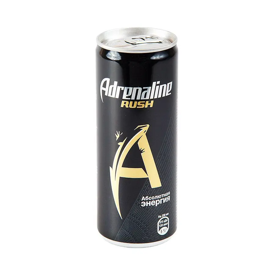 Adrenaline Rush Energy Drink 250 Ml/adrenaline Rush 0,25 L, Energy