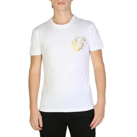Джинсовая футболка Versace B3GSB76I _ 36620 | Мужская одежда