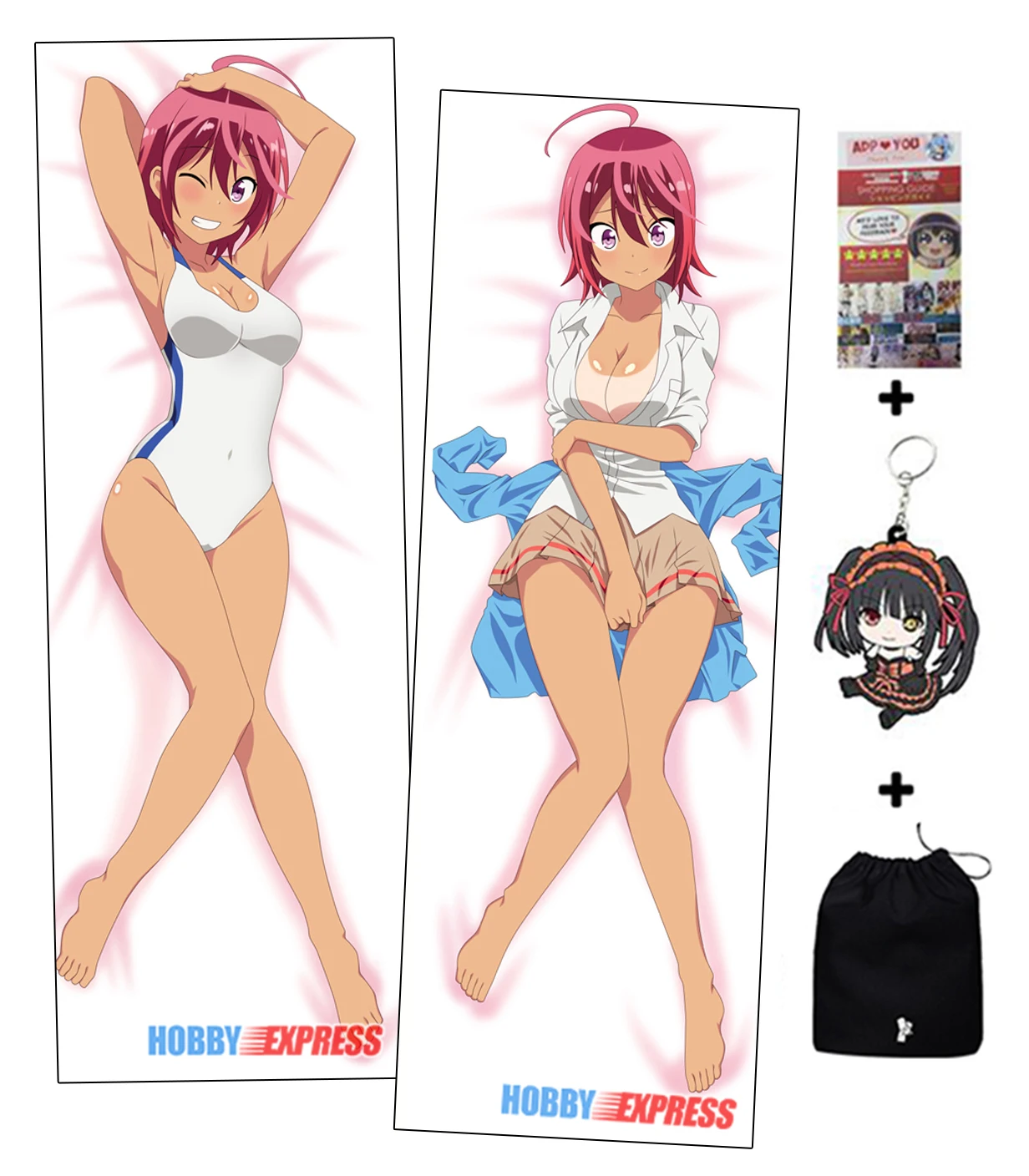 Hobby Express Uruka Takemoto-мы никогда не учимся Dakimakura японский Otaku Waifu длинная подушка для объятий крышка ADP97059