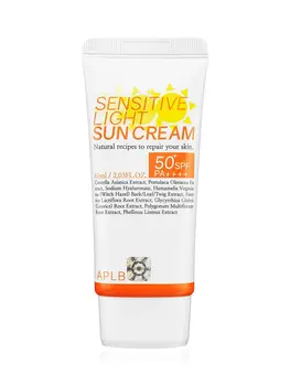

Aplb lightweight sunscreen for sensitive skin sensitive light sun cream SPF50 + PA +++