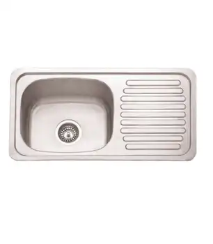 

Sink with drainer with/without orifice faucet se7540