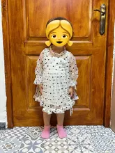 Bear Leader-vestido de otoño para niñas, ropa de manga larga con bordado de dibujos animados, para pastel, 2021