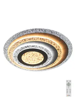 

Estares/controlled ceiling LED light-chandelier with remote control bulb 65W R SMART modern chandeliers for living novelty lighting light in the nursery home decor for bedroom geometric children's lights indoor 2020