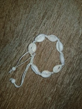 Tobillera de conchas Bohemia para mujer, hecha a mano, de cuero tejido Natural, joyería para pies, playa, Verano