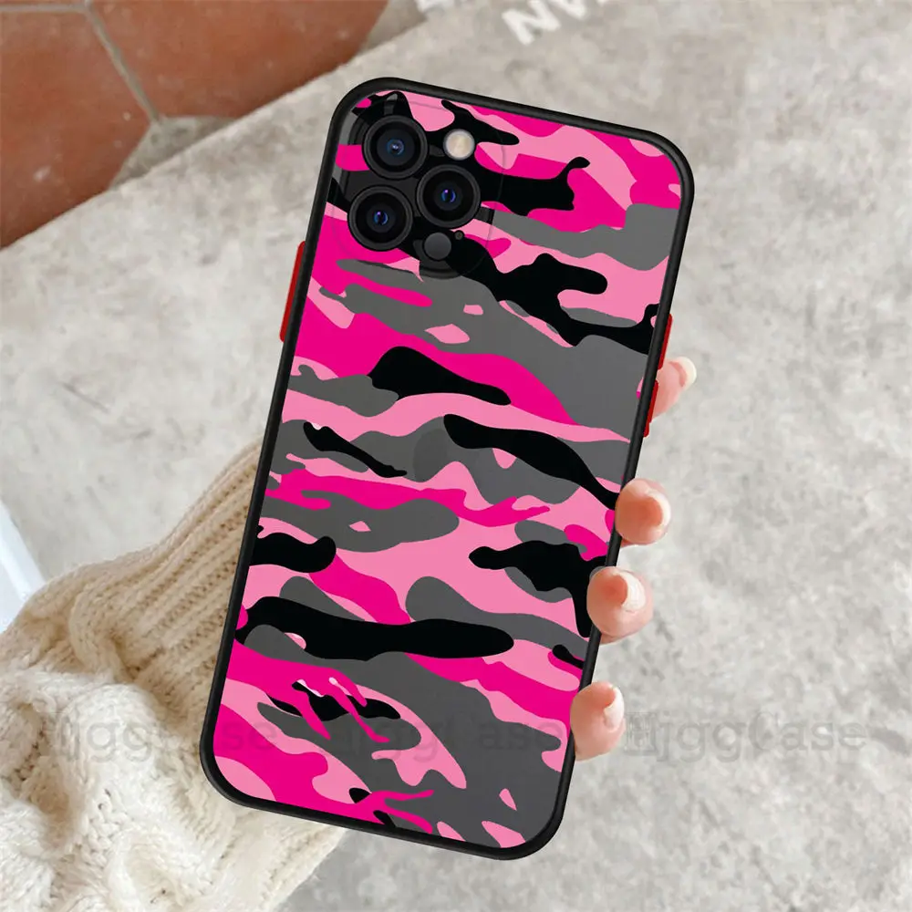 Funda para iPhone 15 Pro Max con estampado de leopardo rosa, resistente y  resistente, protección de cuerpo completo, a prueba de golpes, para mujeres