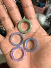 Lote de 20 unidades de anillos de piedra Natural Vintage para mujer, 5-6MM, abalorio de piedra con joyas anillos, Unisex, venta al por mayor