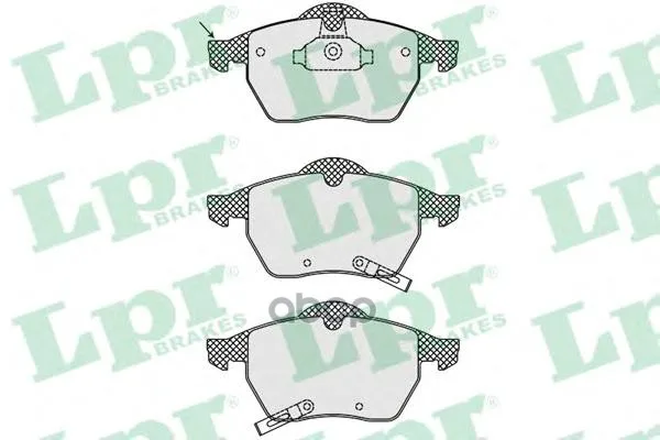 Колодки Тормозные Opel Astra G/Zafira/Saab 9-3/9-5 Передние Lpr 05p689 Lpr арт. 05P689
