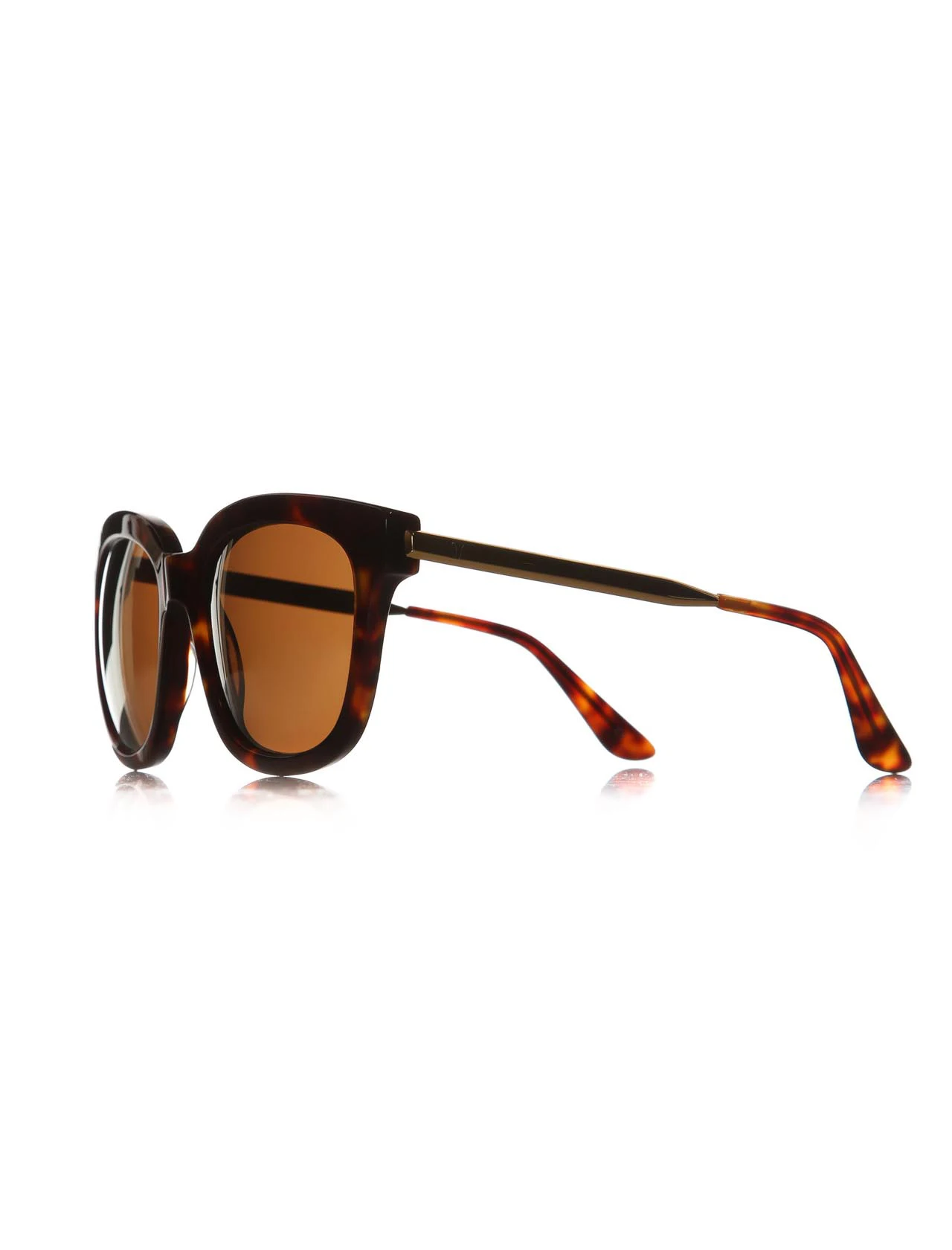 

Women's sunglasses rh 15773 03 bone Brown organic rectangle rectangular 54-21-150 rachel