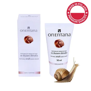 

Orientana SNAIL HAND CREAM - more than 98% Natural, 50ml