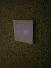 Wifi Wall-Light Touch-Switch Voice-Control Esooli 2-Gang Google Home Amazon Alexa Smart-Life/ewelink
