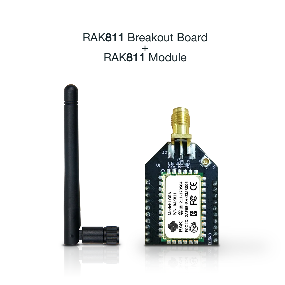 RAK811 Breakout Board | SMA + iPEX Interface | Supports Global