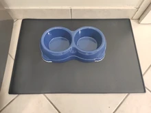 1PC Waterproof Pet Mat for Dog Cat Silicone Pet Food Pad Pet Bowl Drinking Mat Dog Feeding