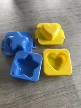 Boiled Egg Mold Cute Cartoon 3D Egg Ring Mould Bento Maker Cutter Decorating Egg Tool