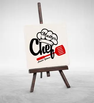 

Personalized Professional Master Chef Şovaleli Natural Stone-1