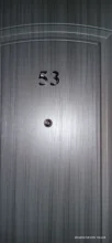 Cartel de número de puerta, autoadhesivo, 3D, 5cm/7cm, para apartamento, Hotel, oficina, dirección, calle, pegatinas, señal de placa