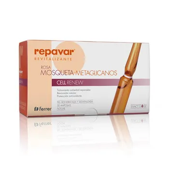 

Repavar Revitalizing Metaglicanos Cell Renew Rosehip 30 Ampoules