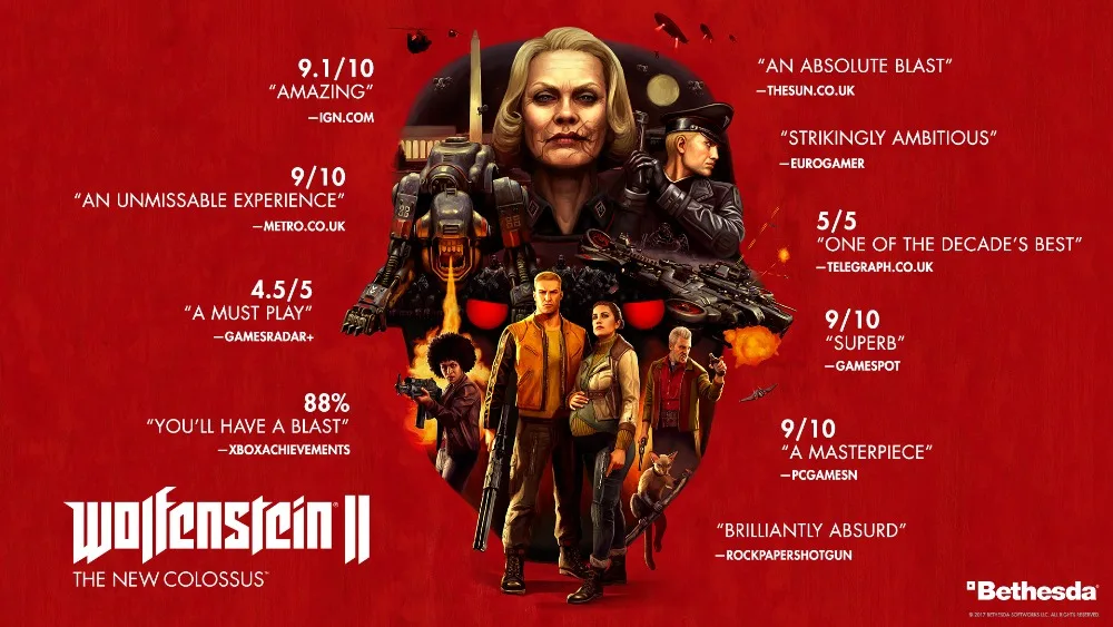 Wolfenstein II: The New Colossus Deluxe Edition(PC) [Цифровая версия]