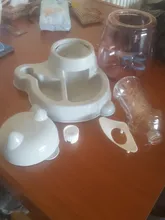 Alimentador automático de mascotas, para perros y gatos, depósito de comida de 2.2L y de agua de 528ml, suministro lento de comida