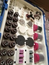 268PC Abrasive Rotary Tool Accessories Set Electric Mini Drill Bit Kit for Dremel Sanding