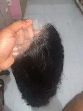 Wigirl-pelucas de cabello humano brasileño para mujeres negras, cabello con cierre de onda de encaje 150%, Bob, prearrancado con pelo de bebé, 13x4