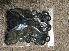 Cinta para el pelo pequeña para niña, diademas infantiles de colores, elásticas, de nailon, accesorios para el cabello, 50/100 Uds.
