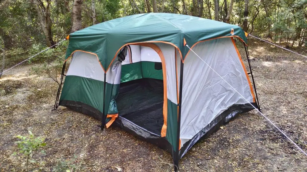 Large Family Two Bedrooms Camping Tent For 4 6 Person jonjoin Large Family Two Bedrooms Camping Tent For 4 6 Person jonjoin