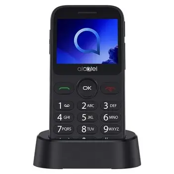 

MOBILE PHONE ALCATEL 20.19G METALIC SILVER - 2.4 '/6.09CM QVGA - 16MB ROM - 8MB RAM - MICROSD-BT-SOS BUTTON-FM-FLASHLIGHT