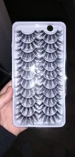 Makeup-Tools False-Eyelashes Eyes-Extension Mink Fluffy Natural Wispies Handmade 1-Box