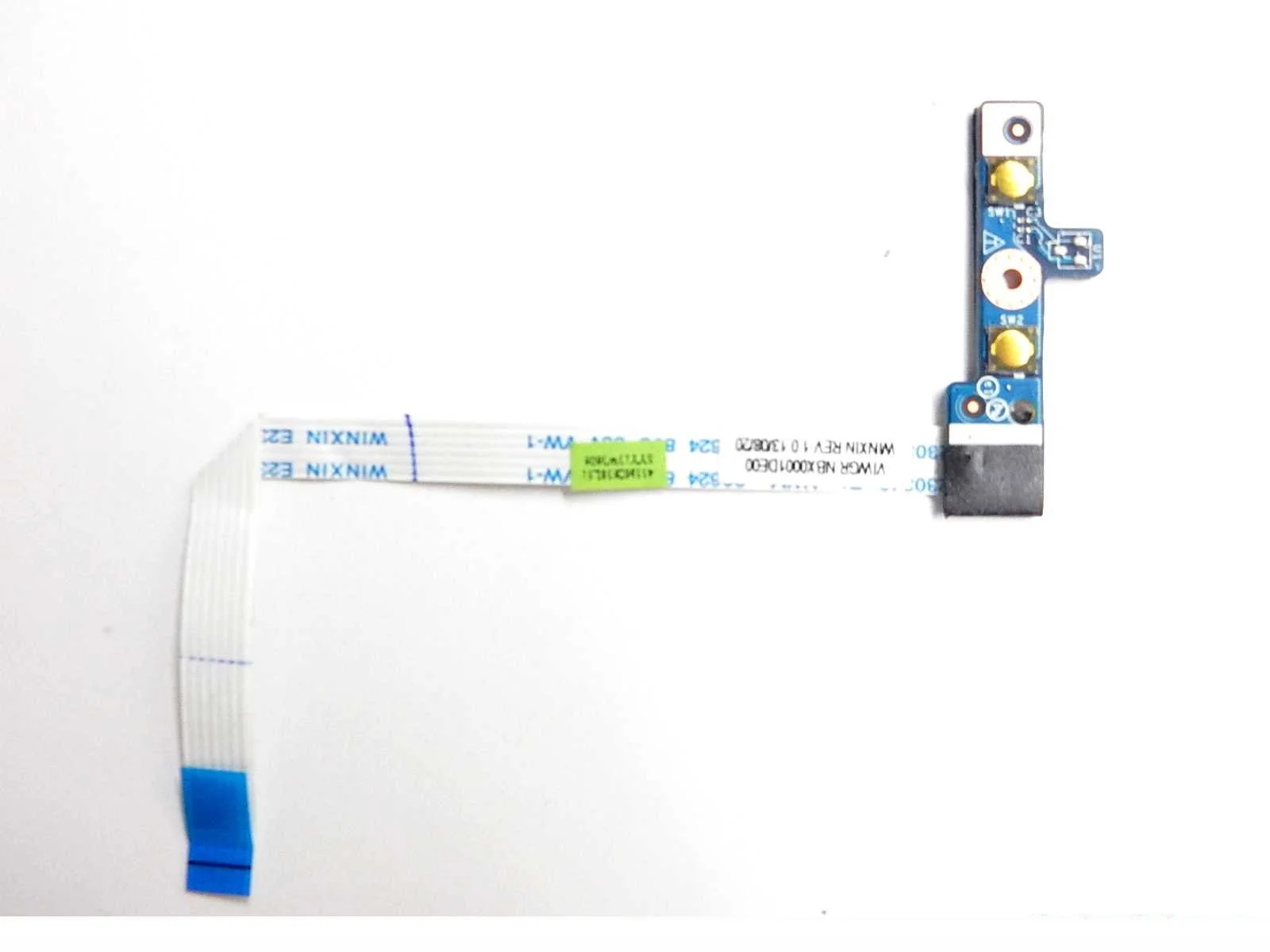 Плата кнопки включения с шлейфом VIWGR NBX0001DE00 WINXIN REV: 1.0 LS-9631P Lenovo IdeaPad G400 G405 G490 G500 G505 G510
