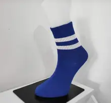 Носки унисекс для тенниса, разноцветные спортивные, в полоску, для колледжа, черные, белые, желтые, зеленые, красные, синие, 6 пар Носки унисекс для тенниса, разноцветные спортивные, в полоску, для колледжа, черные, белые, желтые, зеленые, красные, синие, 6 пар