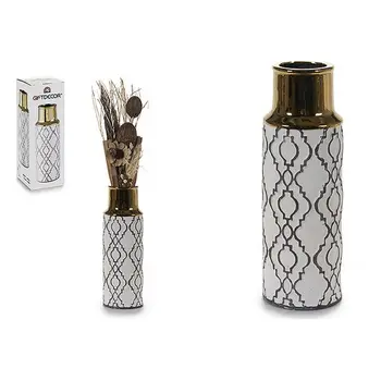 

Vase Gift Decor Golden (10 x 30 x 10 cm)