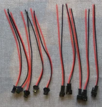 Conectores LED JST, macho y hembra, tira de led RGBW 3528 RGB RGBW 5050, 5 pares ~ 100 pares, 3 pines, 4 pines, 5 pines, 6 pines