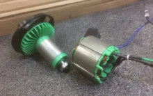 WOSAI-amoladora angular inalámbrica M14, herramienta eléctrica de corte sin escobillas, 20V, iones de litio