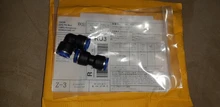 Pneumatic-Fitting Pipe-Hose Quick-Connector Tube Angle-Adapter-Plug PV Plastic And 4-16mm