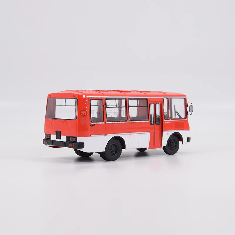 Modelo de ônibus russo para adultos, Metal Light City Suburb