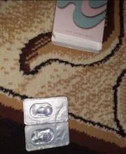 Lentillas de colores para ojos, lentillas de contacto de color azul Spark Beauty Lentille Yeux, 2 uds. (1 par), cosmética anual para ojos, GEMA, bioesencia