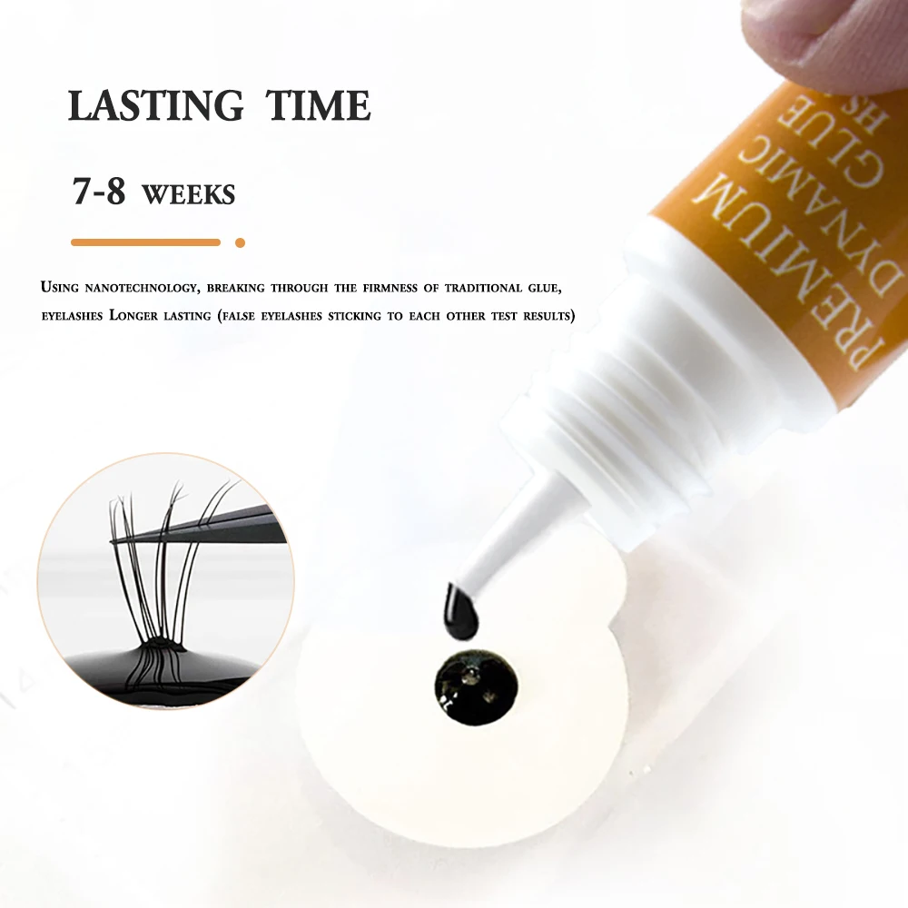 Eyelash Glue Original Premium Dynamic Glue Long Lasting HS 12 Glue 1-2 sec Dry Eyelash Extension