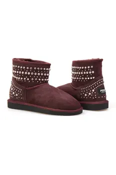 

Сапоги из Овчины Женская Угги Обувь Sheepskin Boots Women Ботинки Женские Botines Mujer Botas Buty Damskie Chaussure Femme