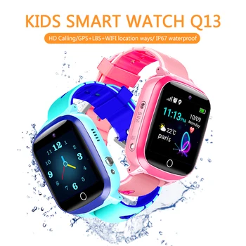 

Smart Watch With SIM Card 2G WiFi SOS GPRS Positioning Kids Watches Waterproof Clock Electronic Smart Watches For Children