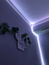 luces led,RGB 5050/SMD2835 cinta Flexible DIY tira de luz Led RGB cinta de diodo DC 12V app bluetooth