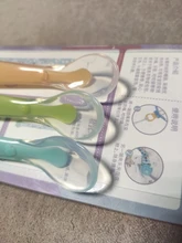 Cuchara de silicona suave para bebé, cuchara con detección de temperatura de Color caramelo, herramientas de alimentación de bebé, gran oferta