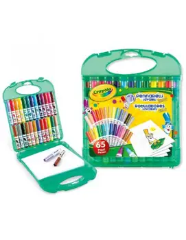 

▷ Washable marker case 65 pieces of CRAYOLA