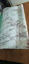 Self-Adhesive Wallpaper Cupboard Vinyl-Film Marble Oil-Proof Home-Decoration Kitchen