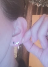 CANNER-pendientes de plata de ley 925 con circonita de cristal, joyería fina con cierre de tuerca, para mujeres