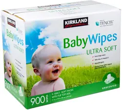 Baby Wipes Ultra Suaves - Caja de 900 Toallitas para Bebe