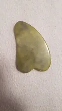 Gua Sha-masajeador de piedra Jade para cara, rodillo de Jade verde para estiramiento Facial, antiarrugas, 2/1 Uds.