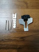 Motosierra accesorio de afilado Rotary herramienta cadena VI sacapuntas archivo adjunto afilador de motosierra adaptador con broca guía la regla GQ