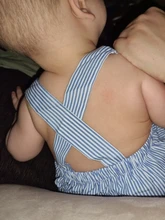 Body de verano para recién nacido, mono de botón a rayas, informal, sin mangas, con espalda descubierta, ropa sólida, 11 colores