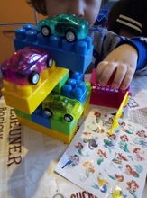 Mini vehículo extraíble de dibujos animados para niños, juguetes de fiesta de cumpleaños para niños, modelo educativo divertido de plástico, juguete para regalo, 1 ud.